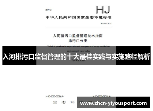 入河排污口监督管理的十大最佳实践与实施路径解析