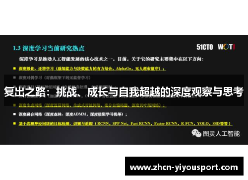 复出之路：挑战、成长与自我超越的深度观察与思考